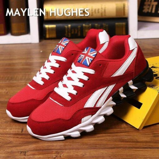 Maylen Hughes ' Trendy Sneakers and Comfortable Mesh Casual Shoes