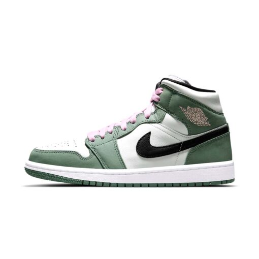 Womens Air Jordan 1 Mid SE 'Dutch Green'