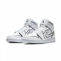 Womens AIR JORDAN 1 MID SE 'IRIDESCENT TRIM'