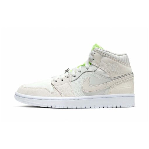 Womens Air Jordan 1 Mid 'Ghost Green'