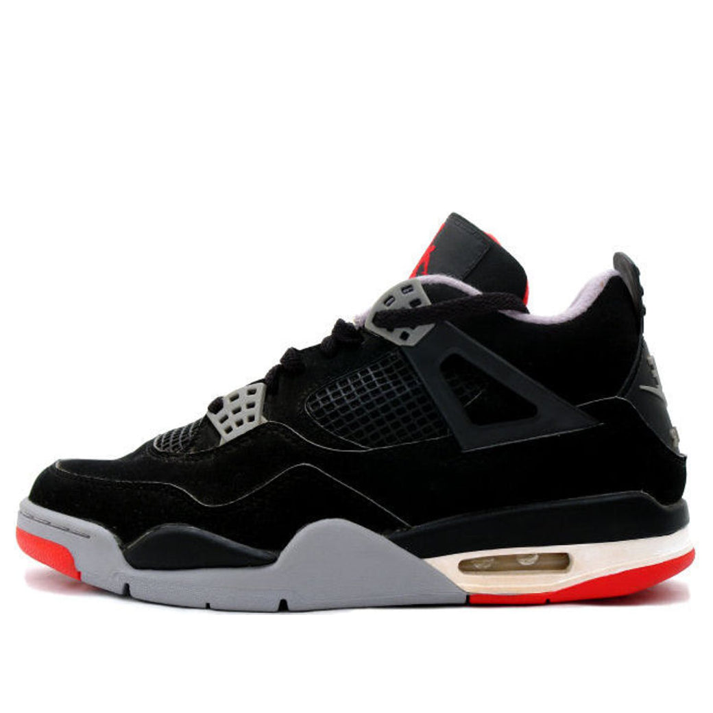 Air Jordan 4 Retro ‘bred 1999 Blackcement Grey 136013 001 Kicksice 